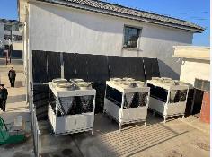 甘肅省某電管理局第五水管所3200平光伏熱泵采暖